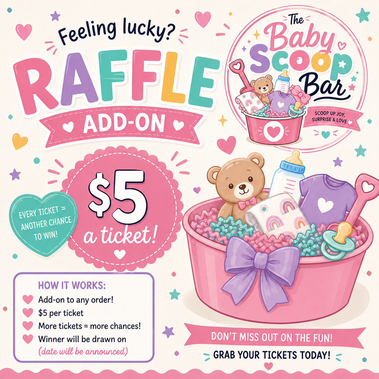 Add-on Raffle Ticket